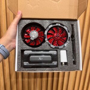 Bộ Quạt Áo Điều Hoà RXE (2 Quạt & Pin Dự Phòng ) - Ko Kèm Áo