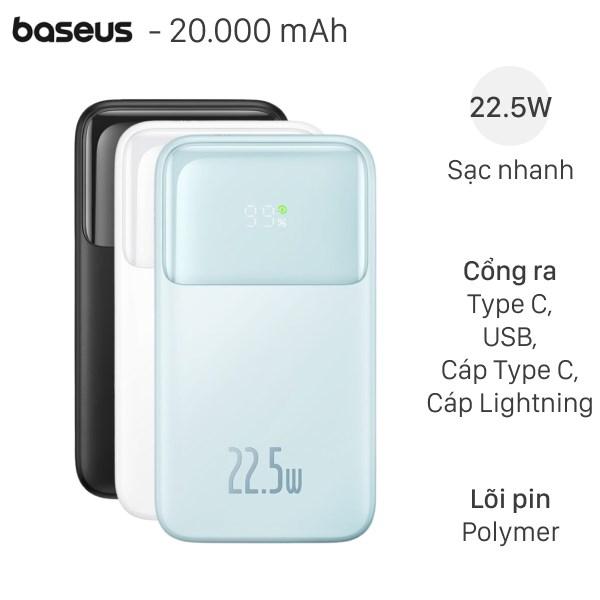 Sạc dự phòng baseus