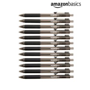 Hộp 12 chiếc bút bi Amazon Basics ( Mỹ ) B09PNYMC23 - Màu đen