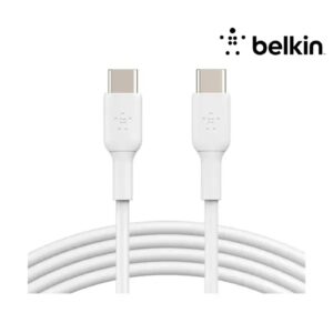 {Order giao 25/8} Cáp sạc BELKIN chân C to C 60W dài 1m , vỏ nhựa , Không hộp