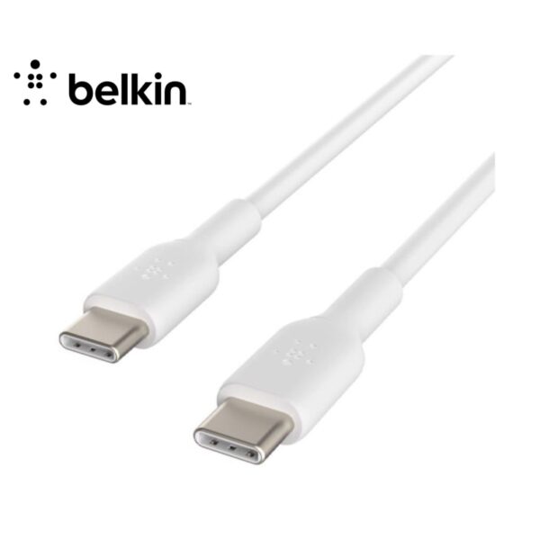 {Order giao 25/8} Cáp sạc BELKIN chân C to C 60W dài 1m , vỏ nhựa , Không hộp