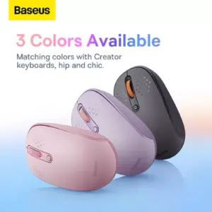 {Order giao 30/8} Không hộp- Chuột không dây Bluetooth & 2.4GHz Baseus F01B Tri-Mode Wireless Mouse