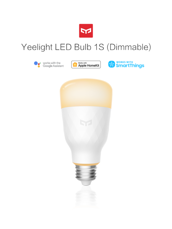 {Order giao 5/9}Bản quốc tế- Bóng đèn thông minh XIAOMI Yeelight Led Smart Bulb 1S -Có Apple HomeKit