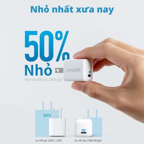 Củ sạc nhanh Anker A2634