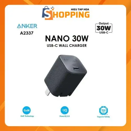 Củ sạc nhanh 30W Anker Nano Charger A2337