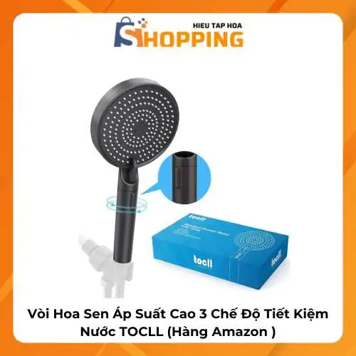 Vòi Hoa Sen Áp Suất Cao 3 Chế Độ Tiết Kiệm Nước