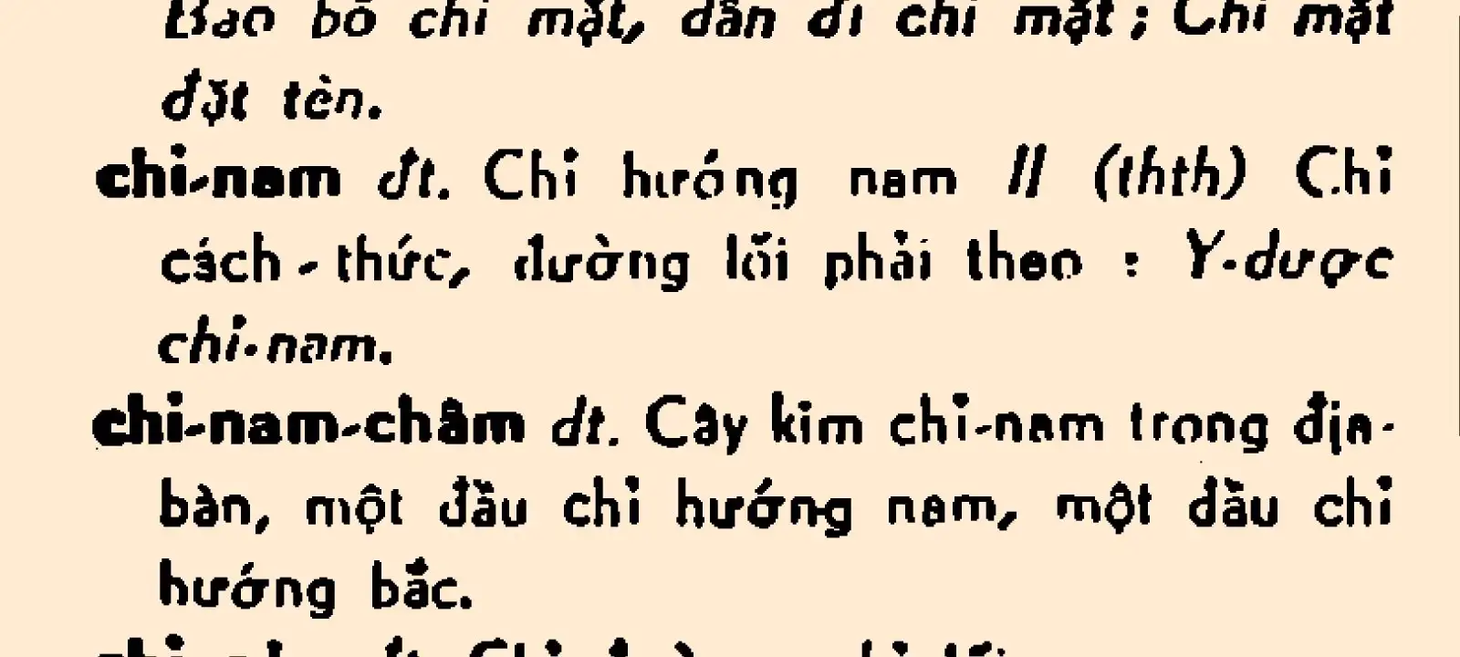 So sánh kim chỉ nam với các khái niệm gần gũi