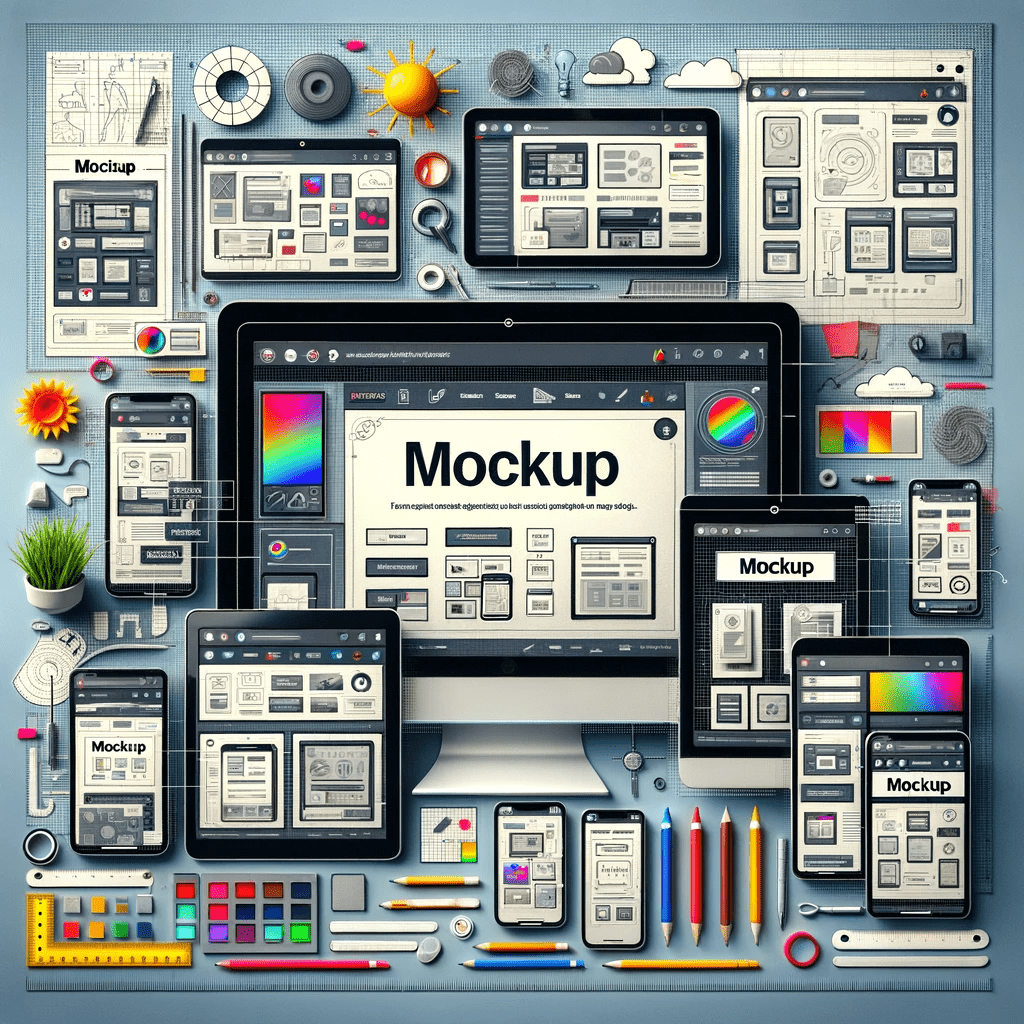 Tăng cường sự sáng tạo mockup là gì