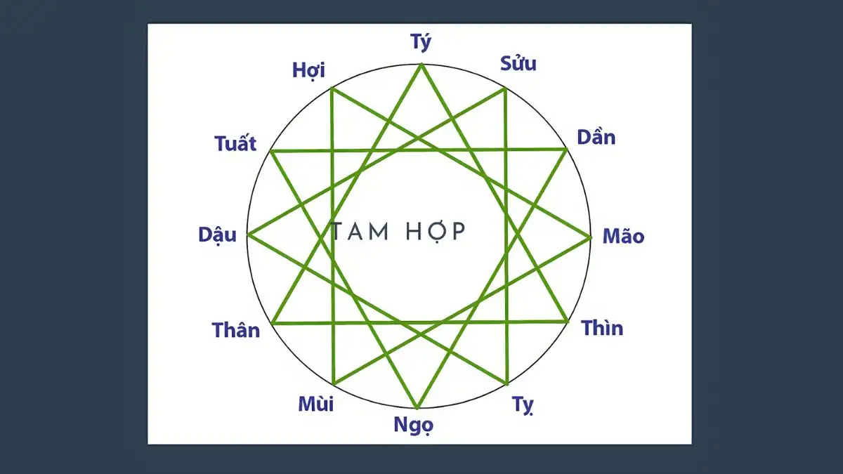 Hợi, Mão, Mùi