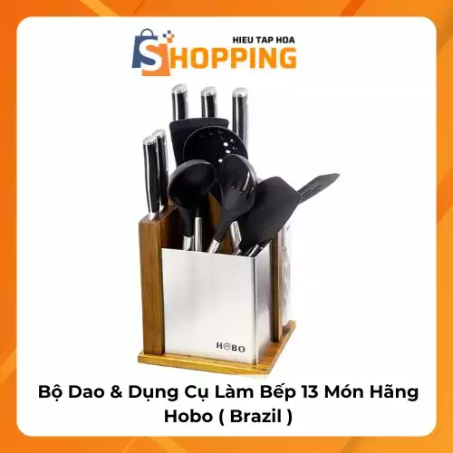 Bộ Dao & Dụng Cụ Làm Bếp 13 Món Hãng…