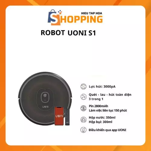 Robot Hút Bụi Thông Minh Uoni S1