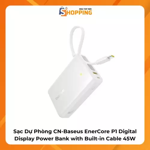 Sạc Dự Phòng CN-Baseus EnerCore P1 Digital Display Power Bank…