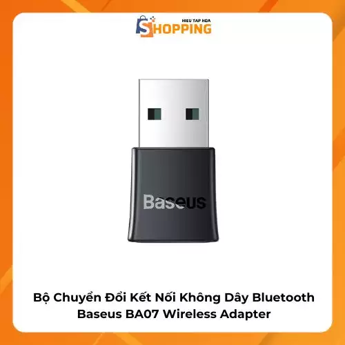 Bộ Chuyển Đổi Kết Nối Không Dây Bluetooth Baseus BA07…