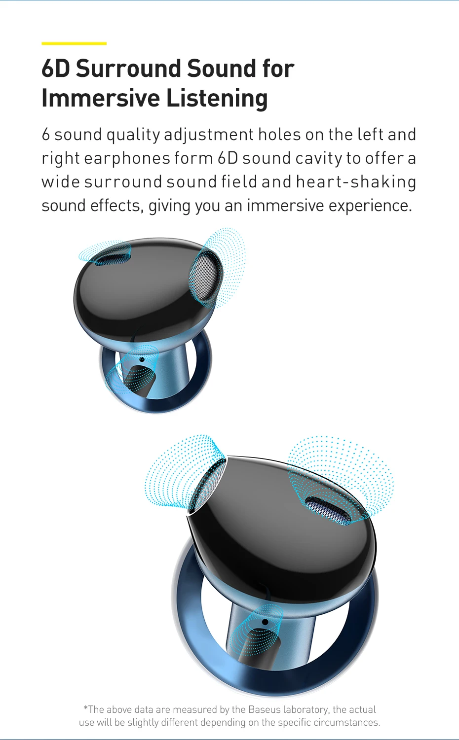 Tai nghe AUX 3.5mm Baseus Encok H19 Wired Earphone (6D&hellip;