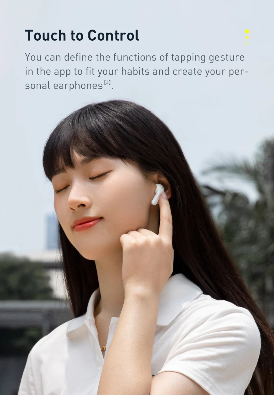 Tai nghe Bluetooth OS-Baseus True Wireless Earphones Bowie E3
