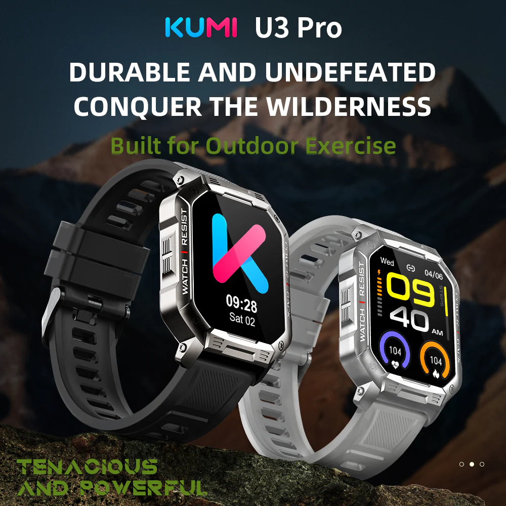 {Order giao 15/7} Đồng Hồ Thông Minh Kumi U3 Pro,…