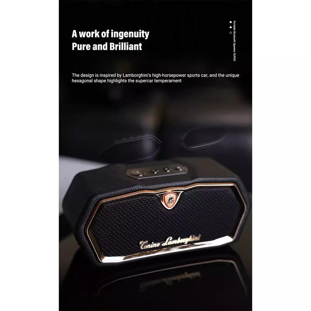 Loa Bluetooth Torino Lamborghini TL89 – Da Nappa, Logo mạ&hellip;