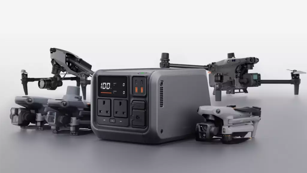 DJI POWER 500 – TRẠM SẠC ĐIỆN DI ĐỘNG 1000W