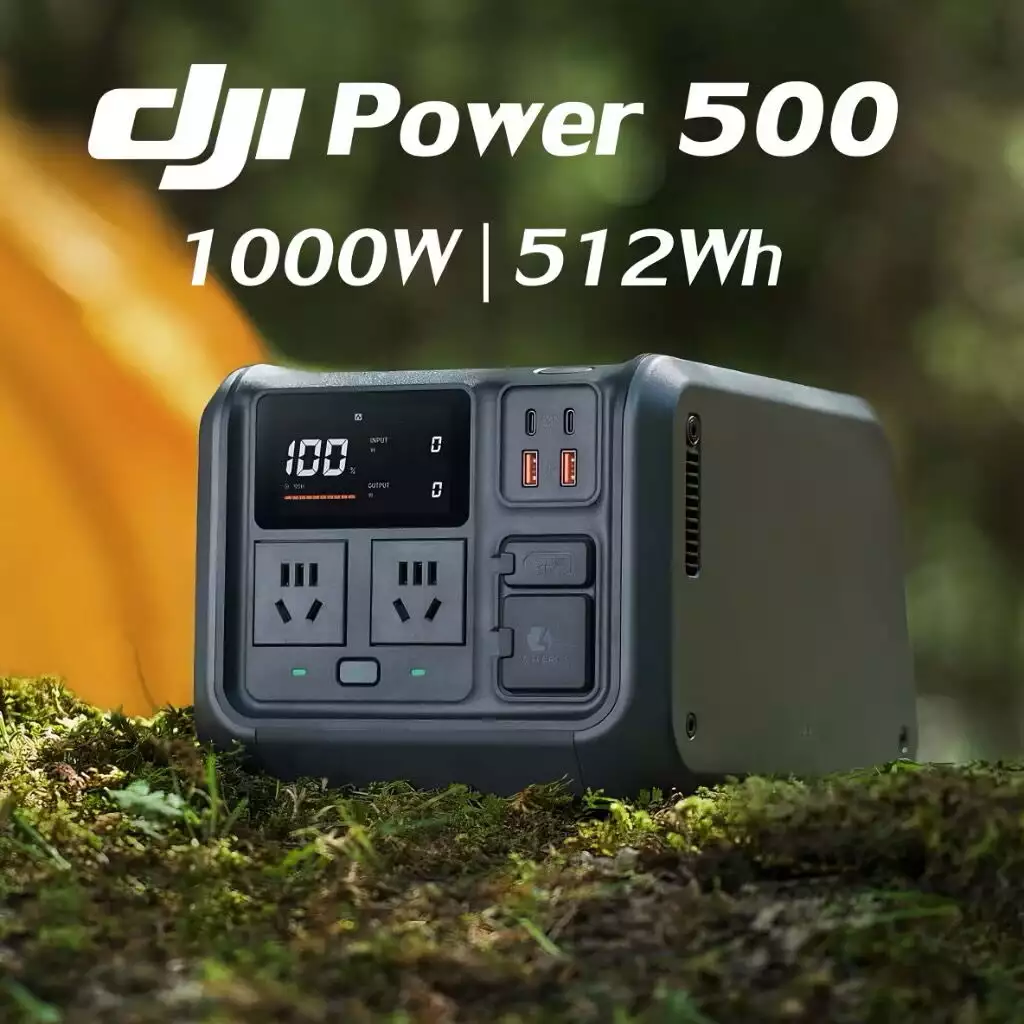 DJI POWER 500 – TRẠM SẠC ĐIỆN DI ĐỘNG 1000W