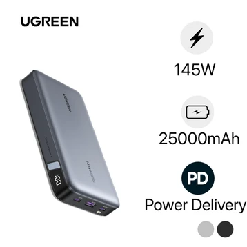 Pin Dự Phòng Ugreen 25000Mah 145W Sạc Nhanh Hai Chiều…