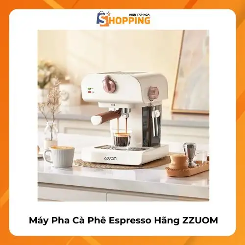 {Order giao 25/9} Máy Pha Cà Phê Espresso Hãng ZZUOM