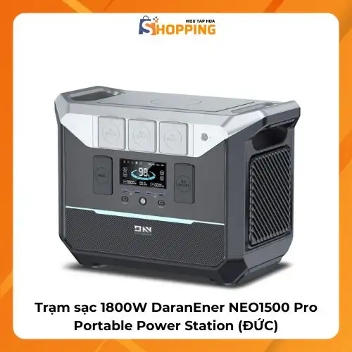 {Order Giao 25/10} Trạm Sạc 1800W Daranener Neo1500 Pro Portable…