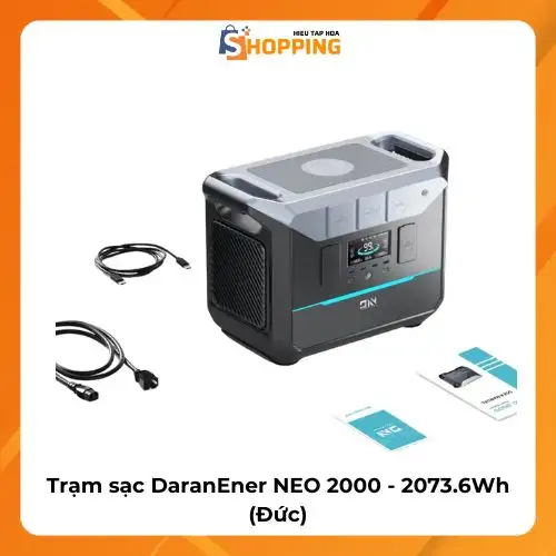 {Order Giao 25/10} Trạm Sạc Daranener Neo 2000 – 2073.6Wh…