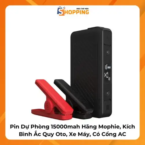 {Order Giao 5/11} Pin Dự Phòng 15000mah Hãng Mophie, Kích…