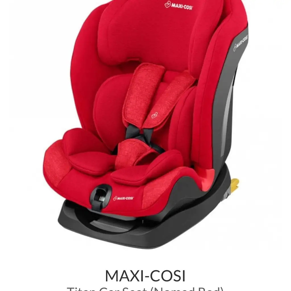 {Order giao 15/12} Ghế Ngồi Ô Tô Trẻ Em Maxi-Cosi Titan ( Hà Lan ) – khoá ISOFIX, màu đỏ 2 {Order giao 15/12} Ghế trẻ em trên ô tô Maxi-Cosi…
