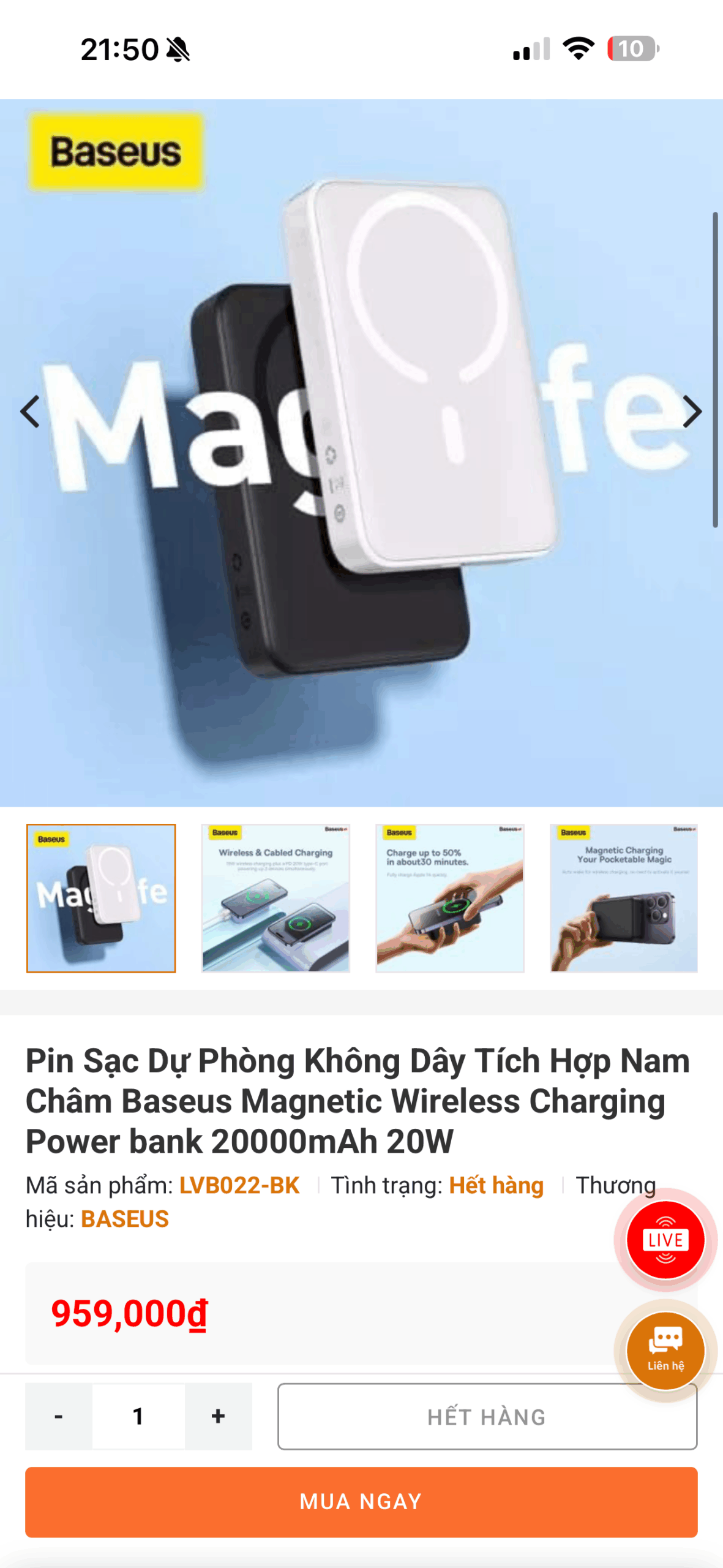 pin sac du phong baseus magnetic 20000mah 13 scaled