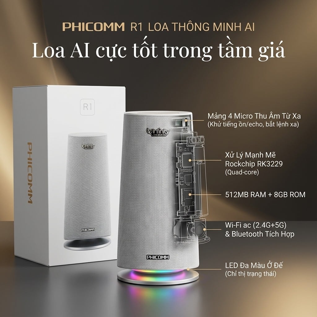 Loa Phicomm R1 AI