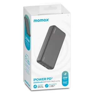Pin Dự Phòng 20.000mah Momax IP78, Sạc Nhanh 20w, PD 3.0