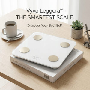 Cân Sức Khoẻ Thông Minh Vyvo Leggera (Hàng Amazon Nhật)