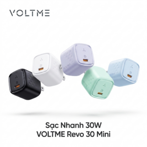 Củ Sạc Nhanh 30W VOLTME Revo 30 Mini GaN III