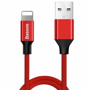 Cáp Sạc iPhone 1.5A Baseus Yiven Lightning USB Bọc Dù Chính Hãng – Bền Bỉ, Sạc An Toàn, Giá Tốt Tại Hiếu Tạp Hóa