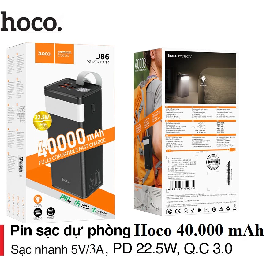 Đánh Giá Sạc Dự Phòng Hoco Chi Tiết: Lựa Chọn "Ngon, Bổ, Rẻ" Đáng Mua Nhất Cho Sinh Viên 6 Hoco J86