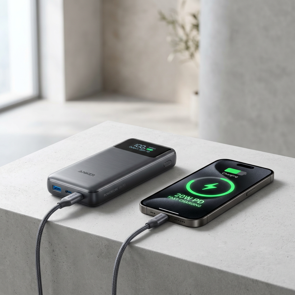 Top Pin Dự Phòng iPhone Chuẩn PD 20W An Toàn, Không Lo Chai Pin 1 1. Pin sạc dự phòng cho iPhone chuẩn PD 20W là gì? Tổng quan & Thông số cốt lõi