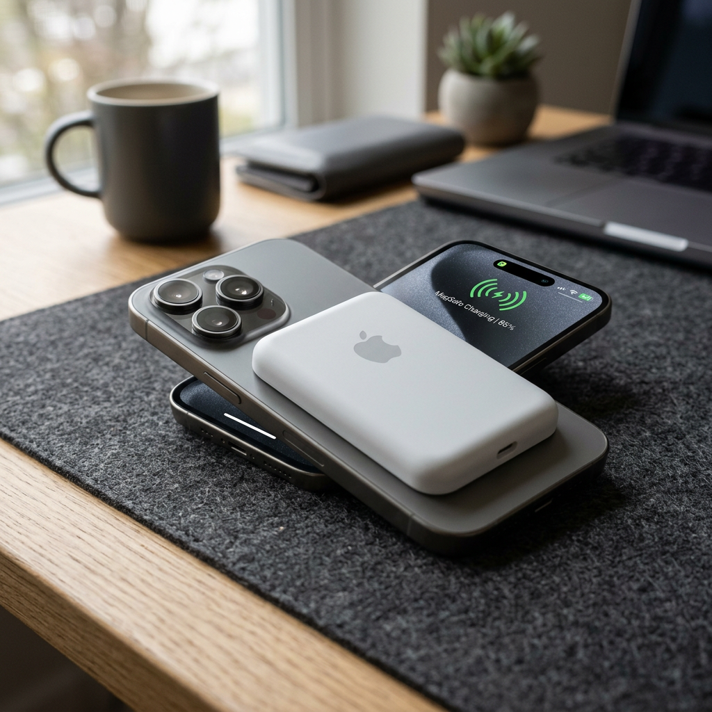 Top 5 Sạc Dự Phòng MagSafe Từ Tính Siêu Tiện Lợi Cho Apple Fan 2026 2 2. Tại sao Apple Fan nhất định nên sở hữu sạc dự phòng MagSafe?