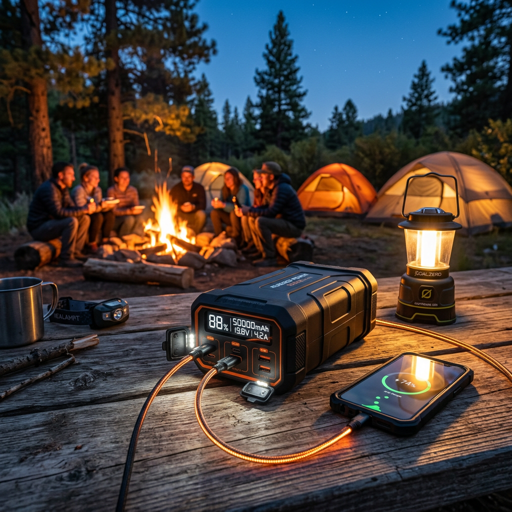 Top Sạc Dự Phòng 30000mAh - 50000mAh Khủng Đi Camping: Review Chi Tiết & Kinh Nghiệm Chọn Mua A-Z 1 1. Sạc dự phòng 50000mAh - 30000mAh đi camping là gì? Tổng quan và thông số cốt lõi