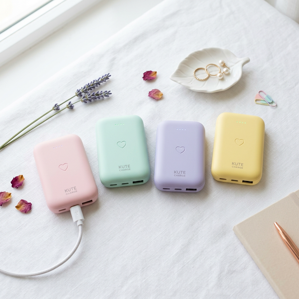 Top Sạc Dự Phòng Cute, Màu Pastel Dễ Thương "Đốn Tim" Phái Nữ Đáng Mua Nhất 5 3. Top 5 sạc dự phòng cute, màu pastel cực xinh bán chạy nhất tại Hiếu Tạp Hóa