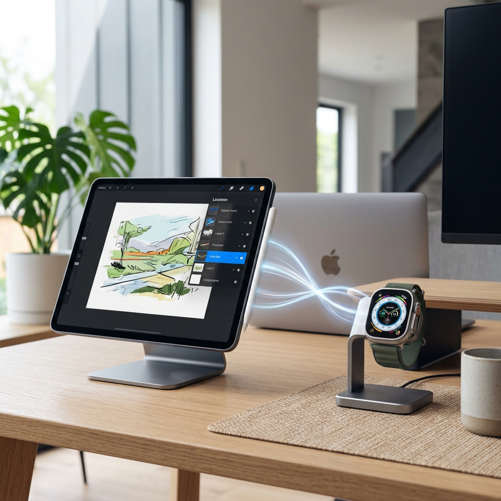 Trọn Bộ Phụ Kiện Apple Watch Và iPad: Bổ Trợ Hoàn Hảo Cho Hệ Sinh Thái Apple 5 4. Bí quyết tích hợp phụ kiện Apple Watch và iPad vào tính năng hệ sinh thái Apple
