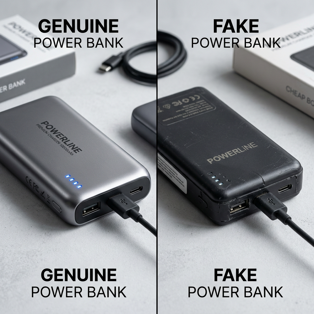 Cách Nhận Biết Sạc Dự Phòng Chính Hãng & Phân Biệt Hàng Fake Chuẩn 100% 5 7. Mua sạc dự phòng chính hãng, hàng sẵn kho, giá tốt nhất tại Hiếu Tạp Hóa