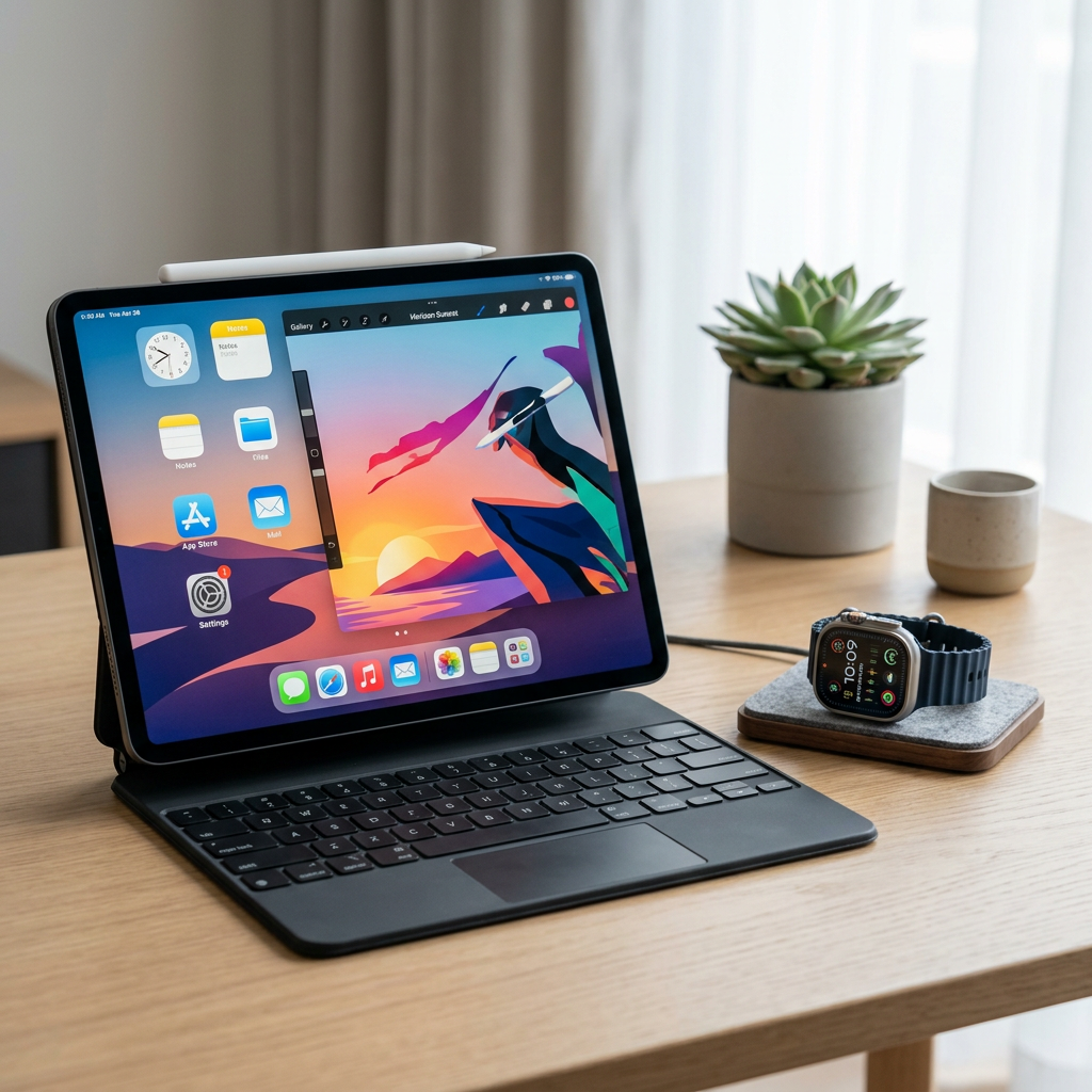 Trọn Bộ Phụ Kiện Apple Watch Và iPad: Bổ Trợ Hoàn Hảo Cho Hệ Sinh Thái Apple 1 1. Tổng quan về hệ sinh thái Apple và vai trò của phụ kiện Apple Watch, iPad