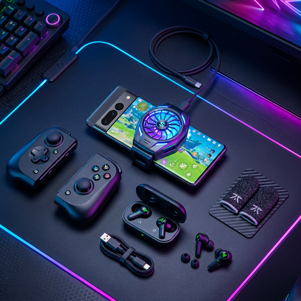 Top 10 Phụ Kiện Điện Thoại Cho Game Thủ Mobile Cực Chất: Leo Rank Mượt Mà, Không Lo Nóng Máy 5 Phân tích chi tiết và so sánh các tiêu chí chọn mua phụ kiện gaming mobile