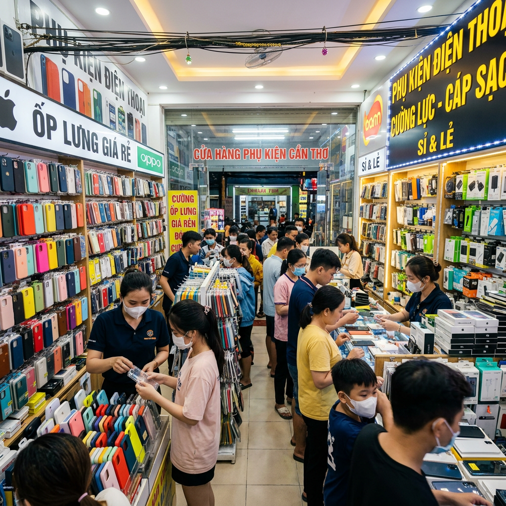 Top 10+ Địa Chỉ Bán Phụ Kiện Điện Thoại Cần Thơ Uy Tín, Giá Tốt Nhất 1 Phụ kiện điện thoại Cần Thơ là gì? Tổng quan thị trường và nhu cầu người dùng hiện nay