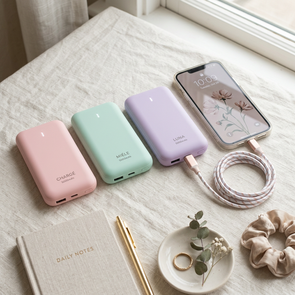Top Sạc Dự Phòng Cute, Màu Pastel Dễ Thương "Đốn Tim" Phái Nữ Đáng Mua Nhất 3 2. Tiêu chí chọn mua sạc dự phòng cute "chuẩn chỉnh" không thể bỏ qua