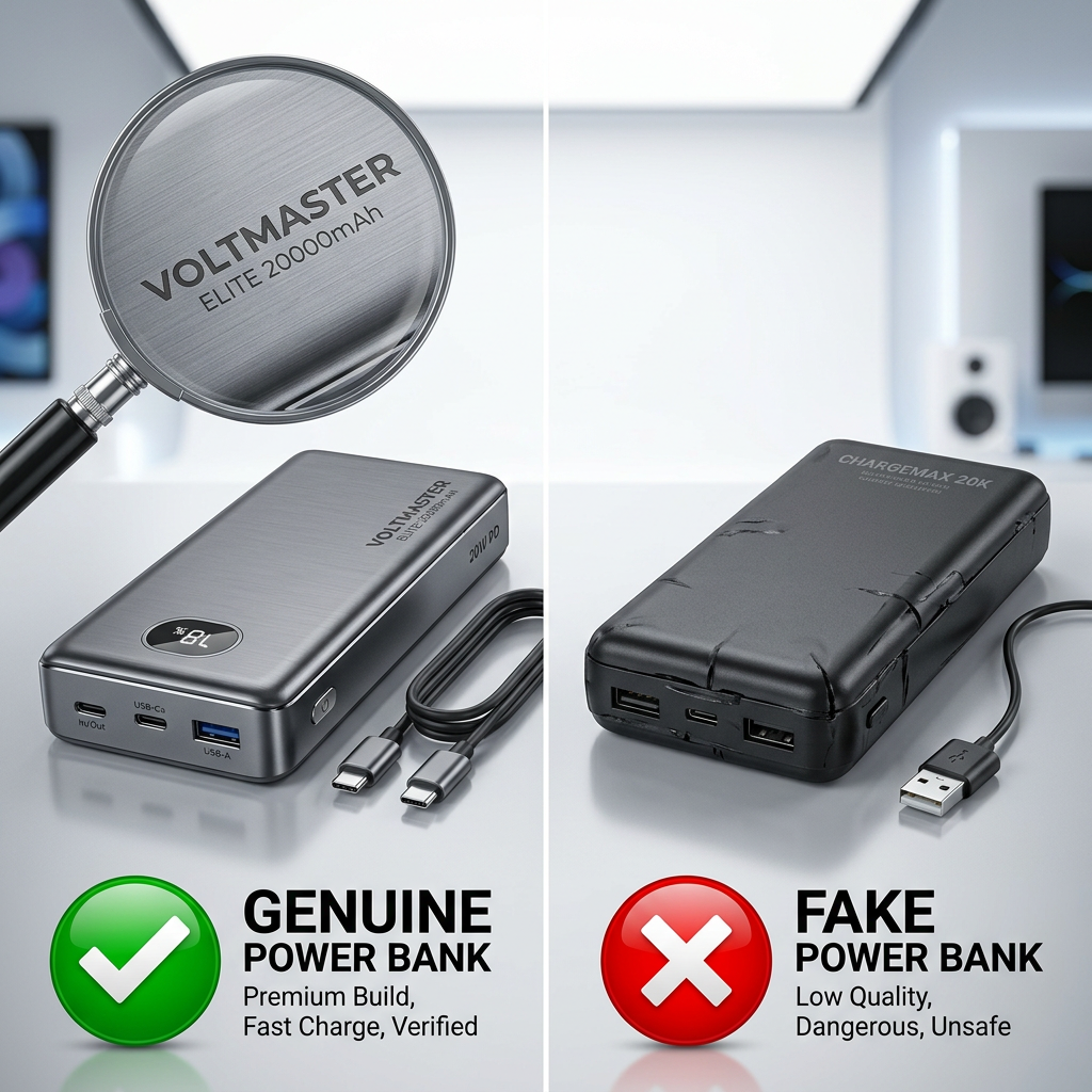 Cách Nhận Biết Sạc Dự Phòng Chính Hãng & Phân Biệt Hàng Fake Chuẩn 100% 3 6. Câu hỏi thường gặp về cách nhận biết và chọn mua sạc dự phòng (FAQs)