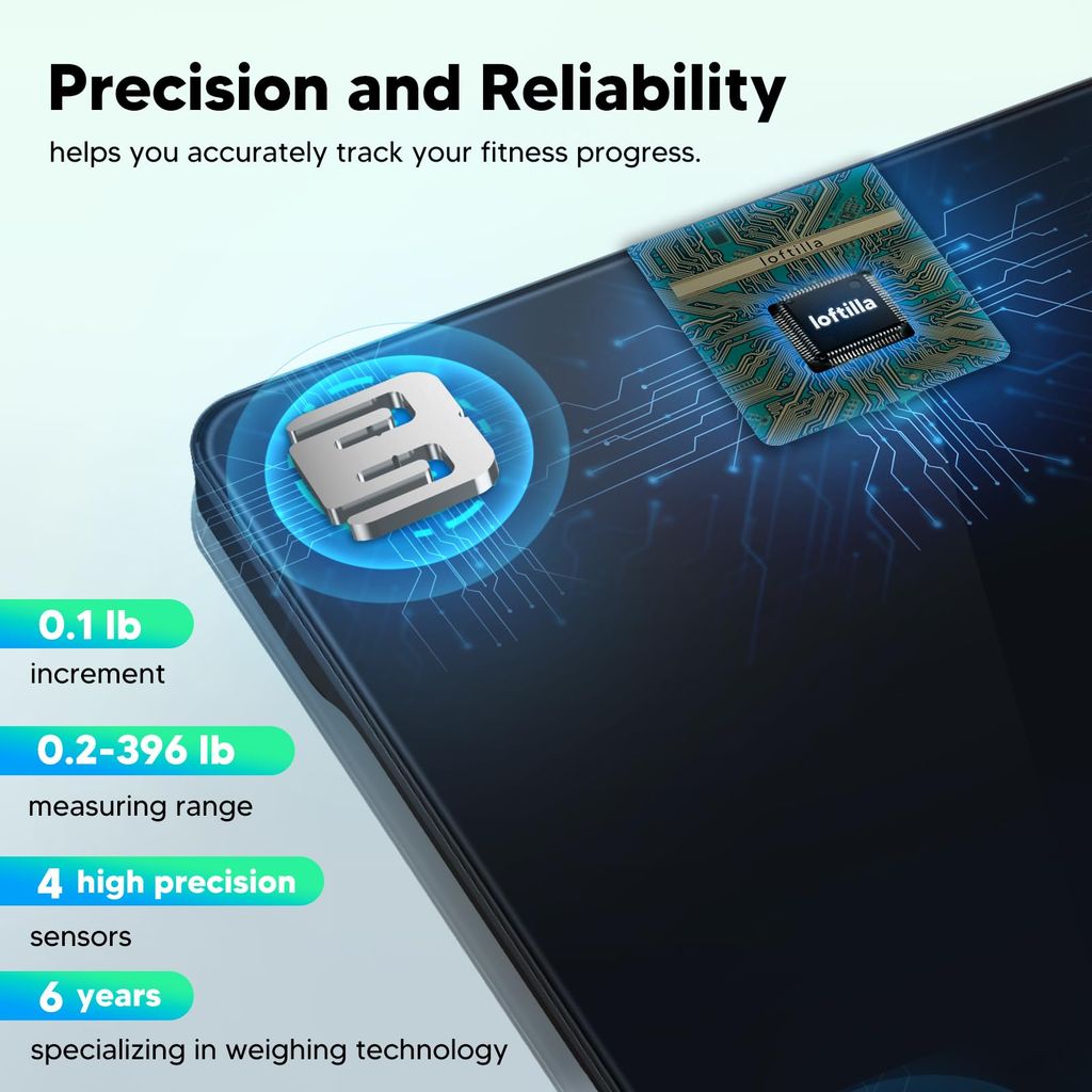 Cân điện tử thông minh LOFTILLA Smart Scale, kết nối APP - CS20M3 2 Cân điện tử thông minh LOFTILLA Smart Scale, kết nối APP - CS20M3