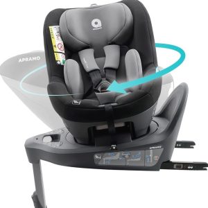 Ghế an toàn ô tô trẻ em APRAMO METRO HUB ( Anh Quốc ) – Xoay 360°, khoá ISOFIX