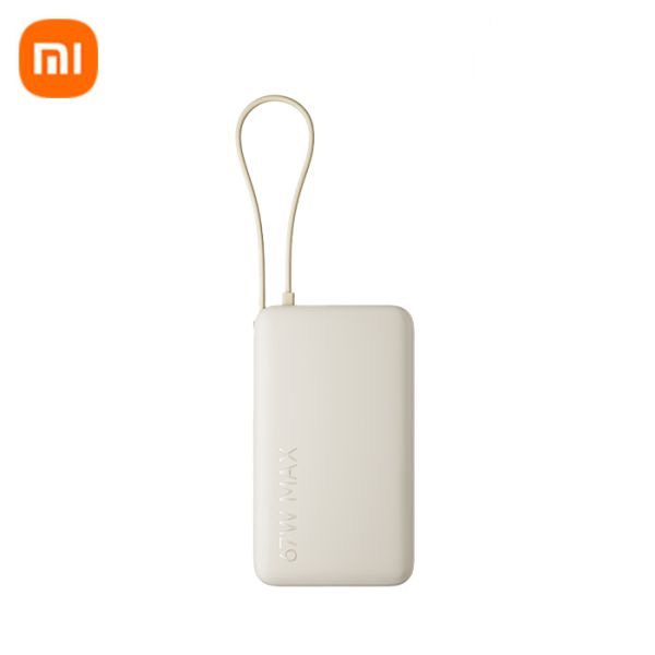 Pin dự phòng Xiaomi 10.000mAh sạc nhanh 67W - PB1067 (liền cáp Type-C) ko hộp, có CCC đi đc máy bay 1 Pin dự phòng Xiaomi 10.000mAh sạc nhanh 67W - PB1067 (liền cáp Type-C) ko hộp, có CCC đi đc máy bay
